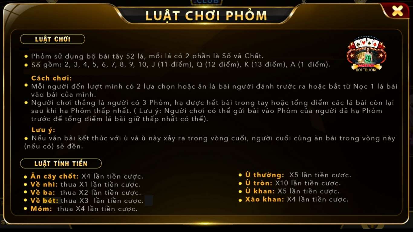 Hướng dẫn cách chơi game bài Sâm cho tân binh