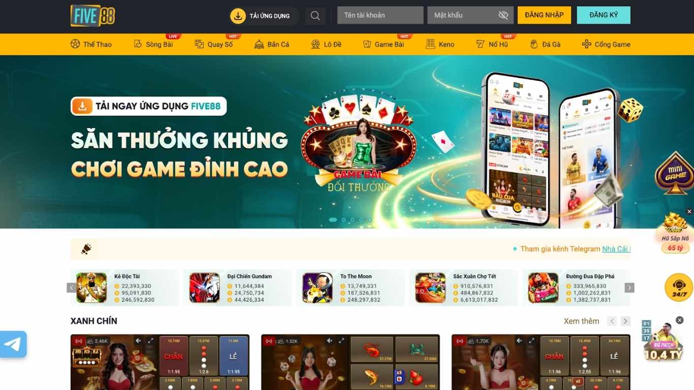 Giới thiệu tổng quan về Five88 Giới thiệu tổng quan về Five88