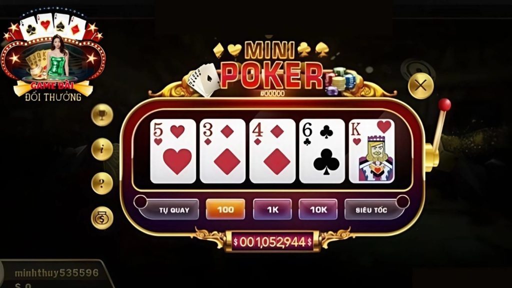 Tìm hiểu về Mini Poker hiện nay