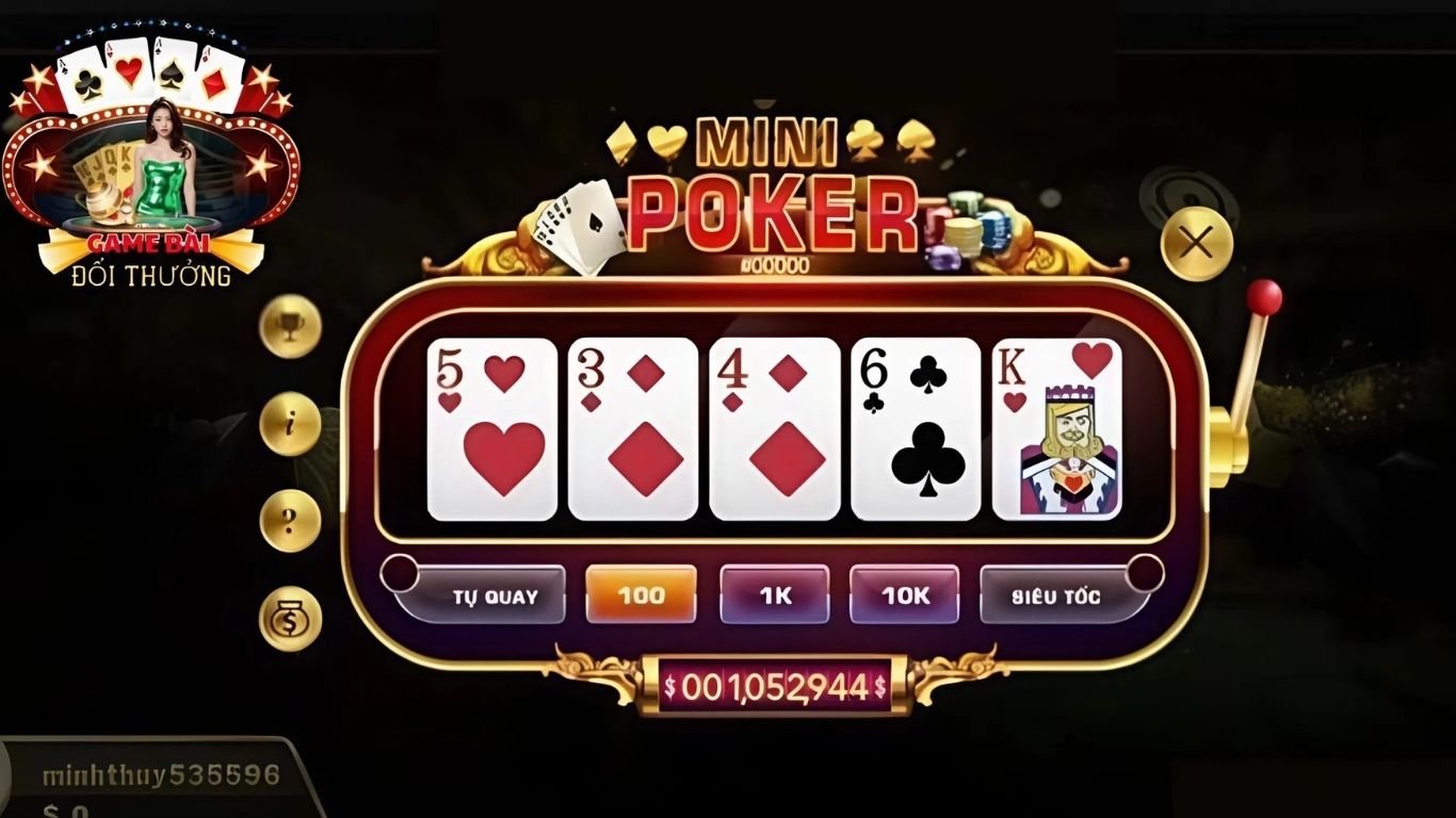 Tìm hiểu về Mini Poker hiện nay